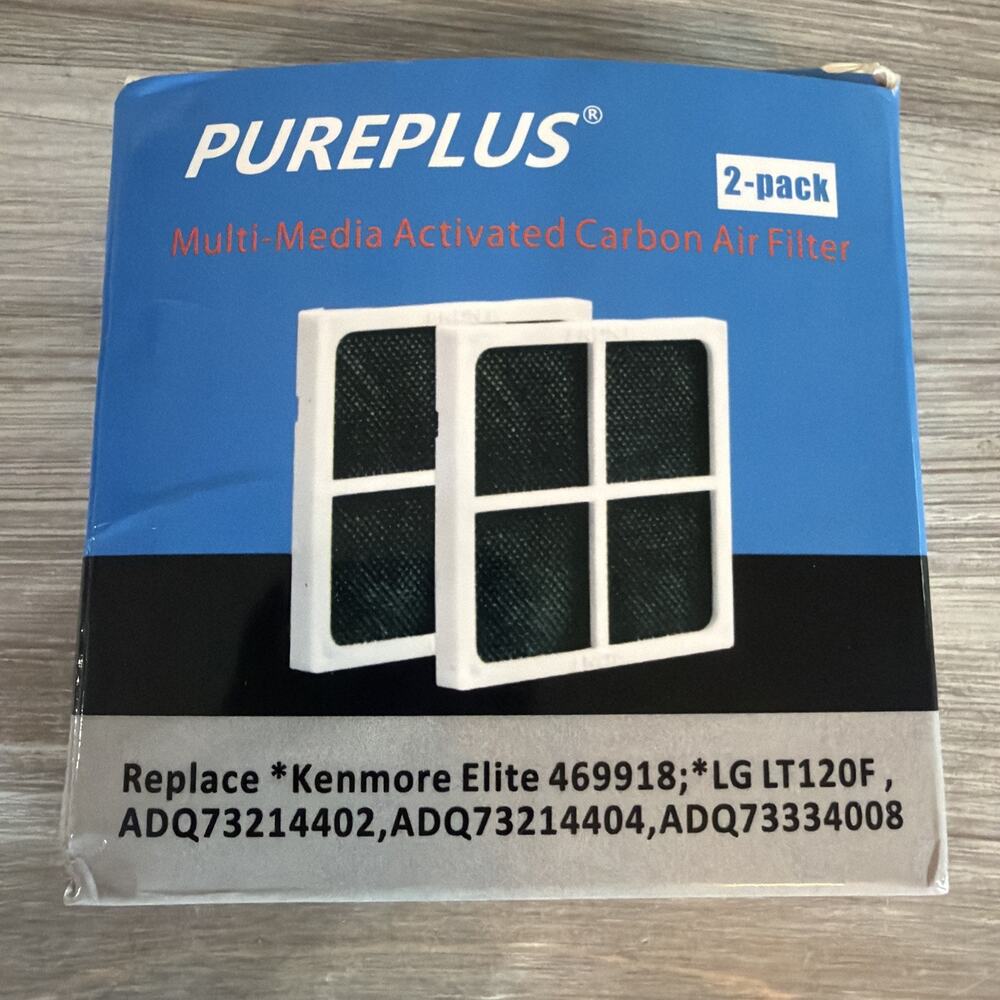Pure Plus Multi-Media Activated Carbon Air Filter 2 Pack Lot Of 2 Kenmore & LG